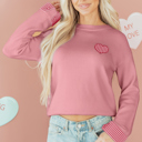  Goldie Cuffed Drop Shoulder Sweater