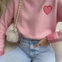  Goldie Cuffed Drop Shoulder Sweater