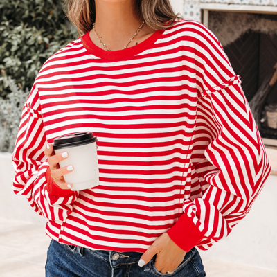 Gracelynn Shoulder Casual Pullover Top