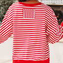  Gracelynn Shoulder Casual Pullover Top