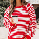  Gracelynn Shoulder Casual Pullover Top