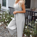  Greta Sleeveless Wide Leg Jumpsuit