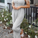  Greta Sleeveless Wide Leg Jumpsuit