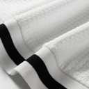  Greta Trim Pullover Waffle Top