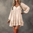  Margaret Tiered Ruffled Dress