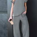  Guinevere Ribbed High Loose Tee