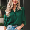  Gwendolyn 3 4 Sleeve Blouse