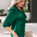  Gwendolyn 3 4 Sleeve Blouse