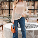  Hadley Crochet Hollow-out Sweater