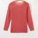  Hadley Crochet Hollow-out Sweater