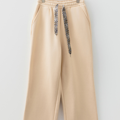 Hailey Elastic Waist Solid Pants