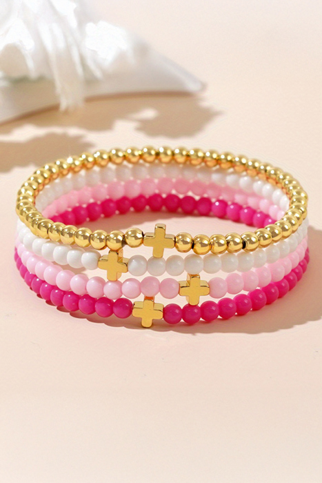 Haisley Layered Elastic Bracelet Set