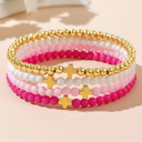  Haisley Layered Elastic Bracelet Set
