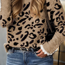  Halle Lacy Trim Cuffed PLUS Sweater