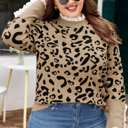  Halle Lacy Trim Cuffed PLUS Sweater