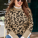  Halle Lacy Trim Cuffed PLUS Sweater
