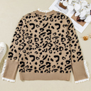  Halle Lacy Trim Cuffed PLUS Sweater