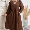  Hallie High Waist Midi PLUS Dress