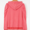  Hallie Puff Sleeve Stripe Hoodie