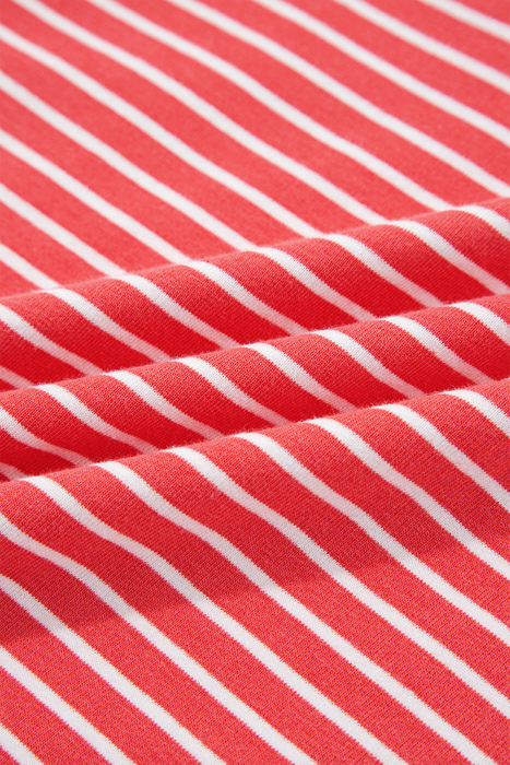 Hallie Puff Sleeve Stripe Hoodie