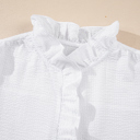  Hallie Short Bubble Sleeve Shirt