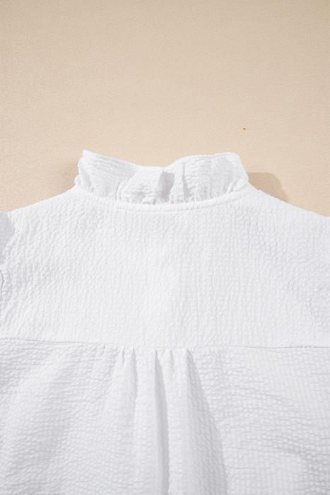 Hallie Short Bubble Sleeve Shirt