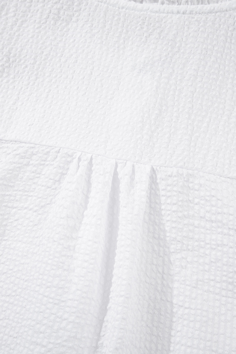 Hallie Short Bubble Sleeve Shirt