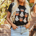 Ghost Pumpkin XXL Halloween Spooky T-Shirt's