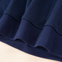  Hana Striped Detail Crewneck Pullover