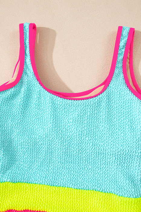 Hanna Patchwork One Piece Swimsuit