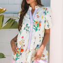  Harlee Floral Short Puff Sleeve Dress