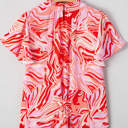  Harley Short Sleeve Mock Blouse