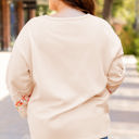  Harmony Plus Size Flower Patched Top