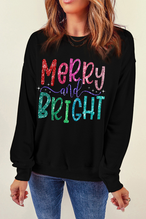 Harper Bright Graphic Christmas Pullover