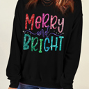 Black Medium Harper Bright Graphic Christmas Pullover
