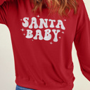  Harper Embroidered Crewneck Christmas Sweatshirt