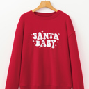  Harper Embroidered Crewneck Christmas Sweatshirt