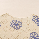  Harper Eyelet Drop Shoulder Sweater