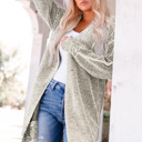  Harper Long Open Front Cardigan