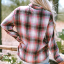  Harper Plaid Flap Up Shacket
