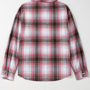  Harper Plaid Flap Up Shacket