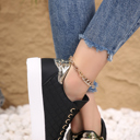  Harper Quilted Lace Up Sneakers