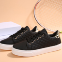  Harper Quilted Lace Up Sneakers