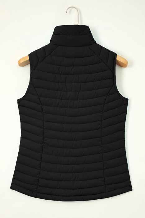 Harper Quilted Zipped Puffer Vest
