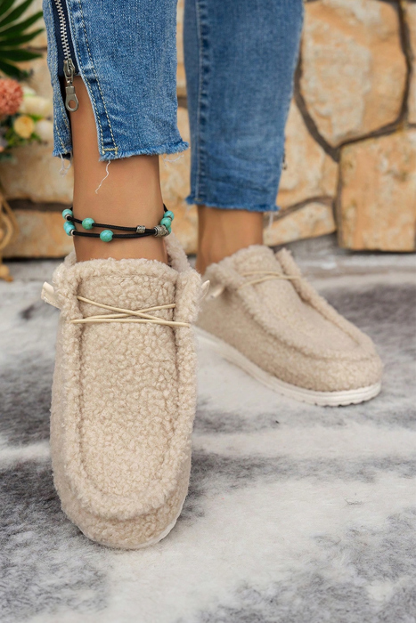Harper Slip On Sherpa Shoes