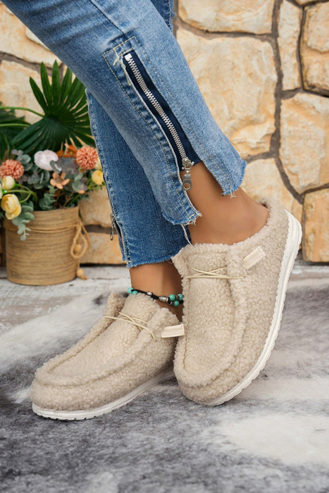 Harper Slip On Sherpa Shoes