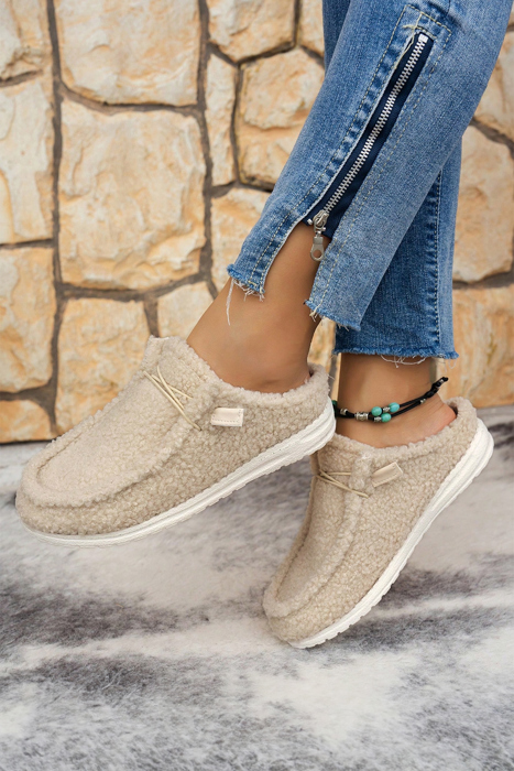 Harper Slip On Sherpa Shoes