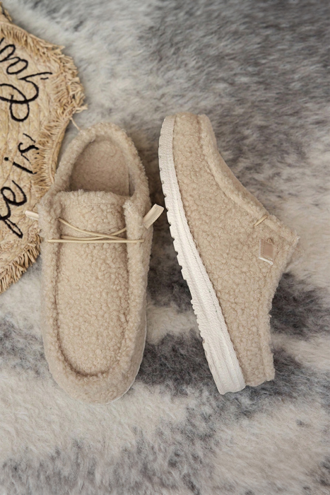 Harper Slip On Sherpa Shoes