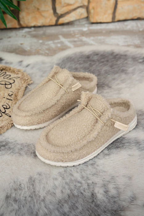 Harper Slip On Sherpa Shoes