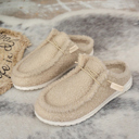  Harper Slip On Sherpa Shoes